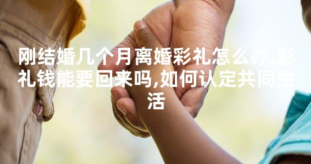 刚结婚几个月离婚彩礼怎么办,彩礼钱能要回来吗,如何