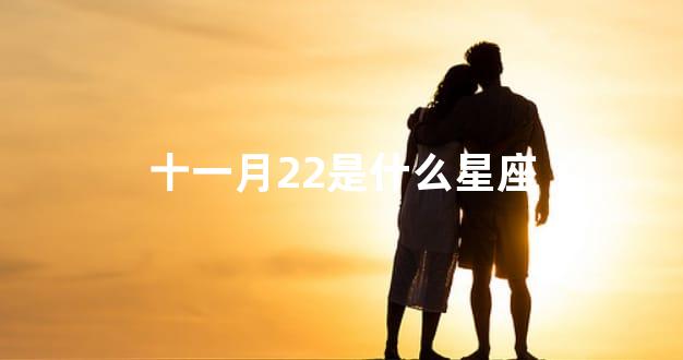 十一月22是什么星座