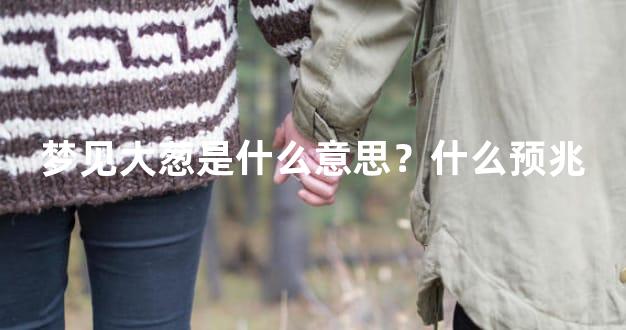 梦见大葱是什么意思？什么预兆