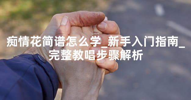 痴情花简谱怎么学_新手入门指南_完整教唱步骤解析