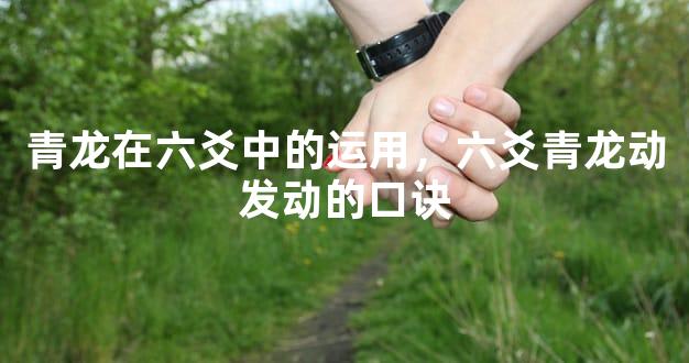 青龙在六爻中的运用，六爻青龙动发动的口诀